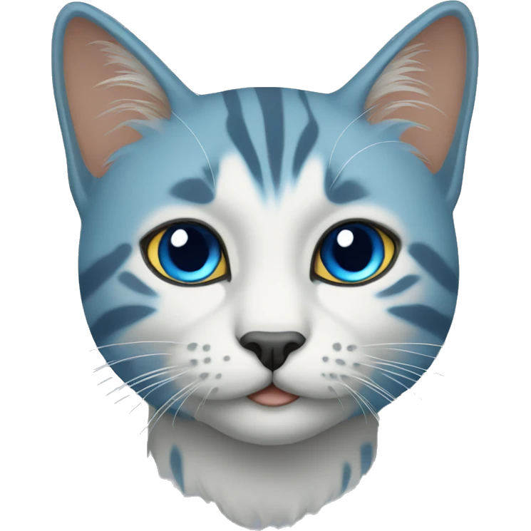 gato azul emoji