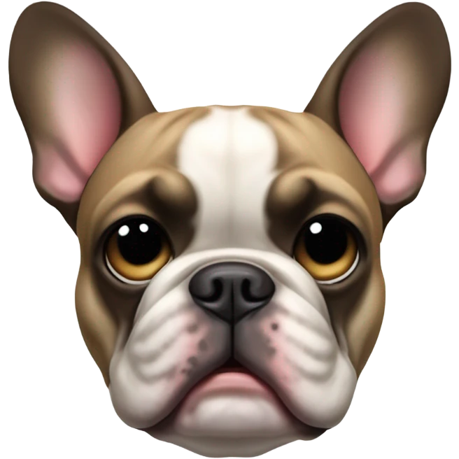 French bulldog emoji