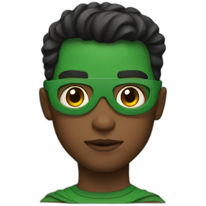Superhero emoji