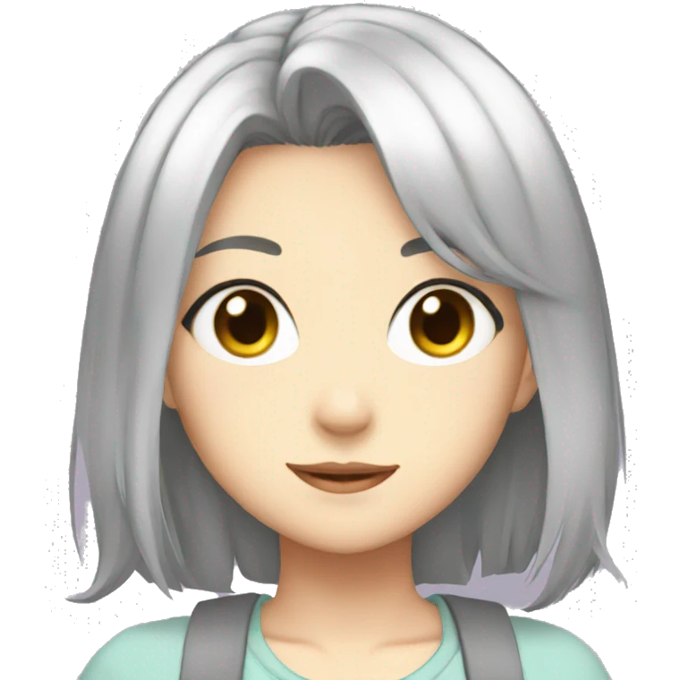 anime girl emoji