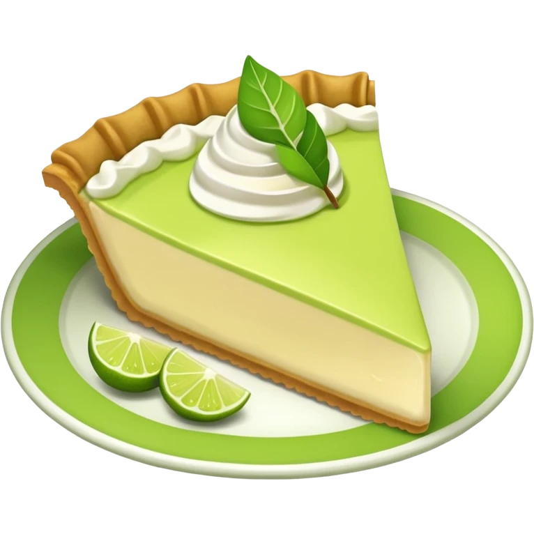 Keylime pie emoji