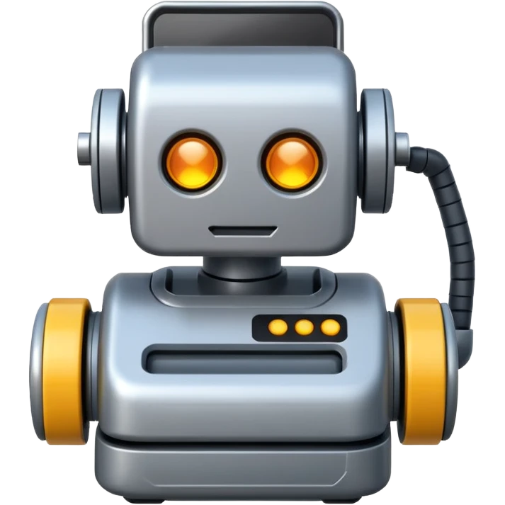 robotic machine emoji