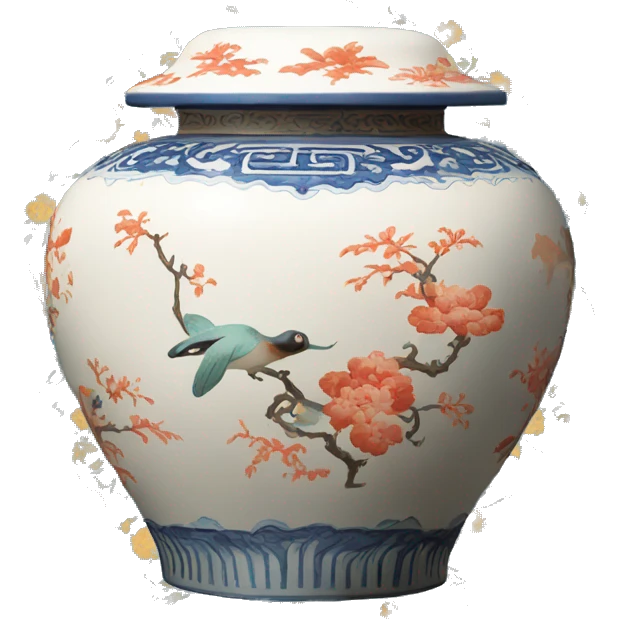 Chinoiserie pot emoji