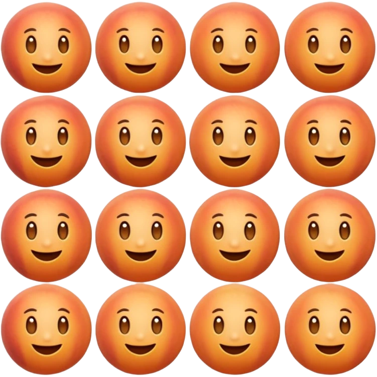 Make a peach emoji booty clapping and jiggling emoji