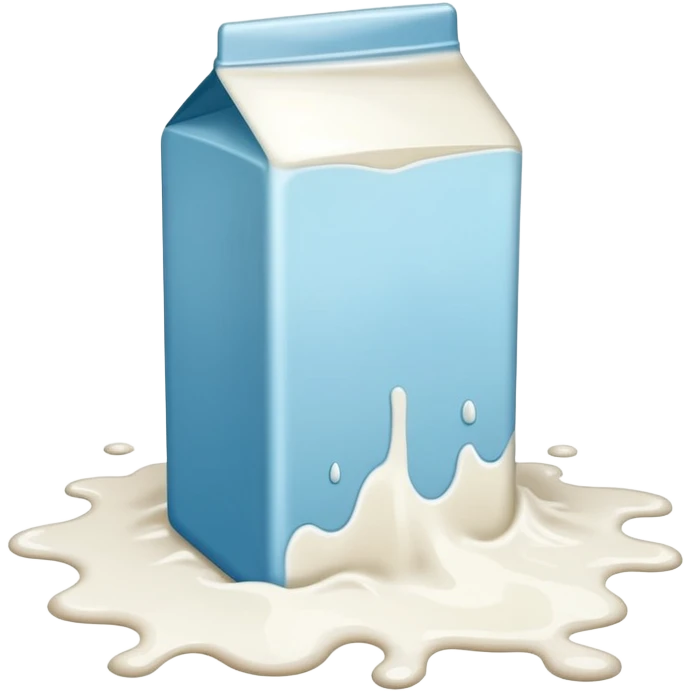spoiled milk floor spill emoji