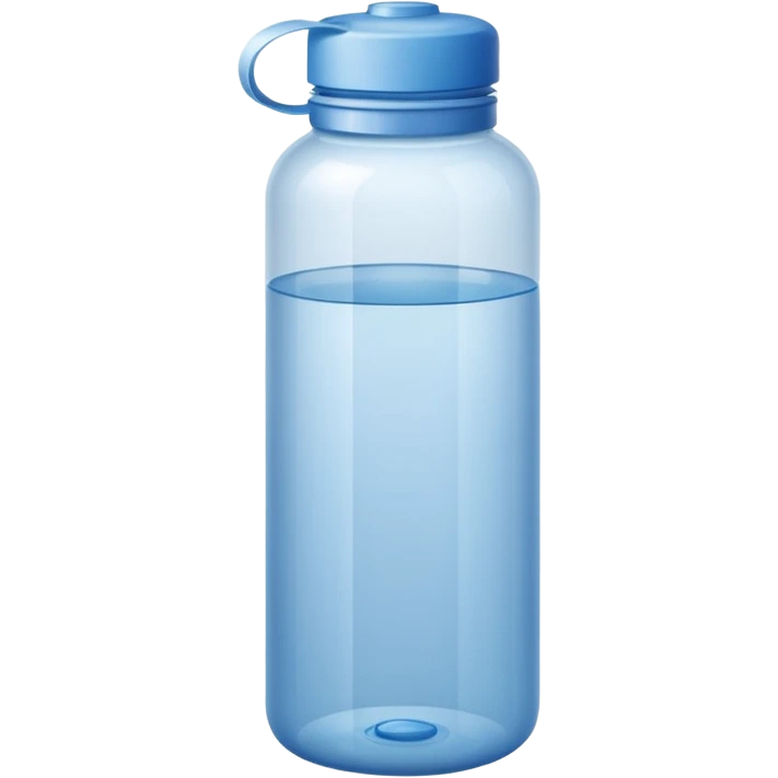 plastic water bottle emoji