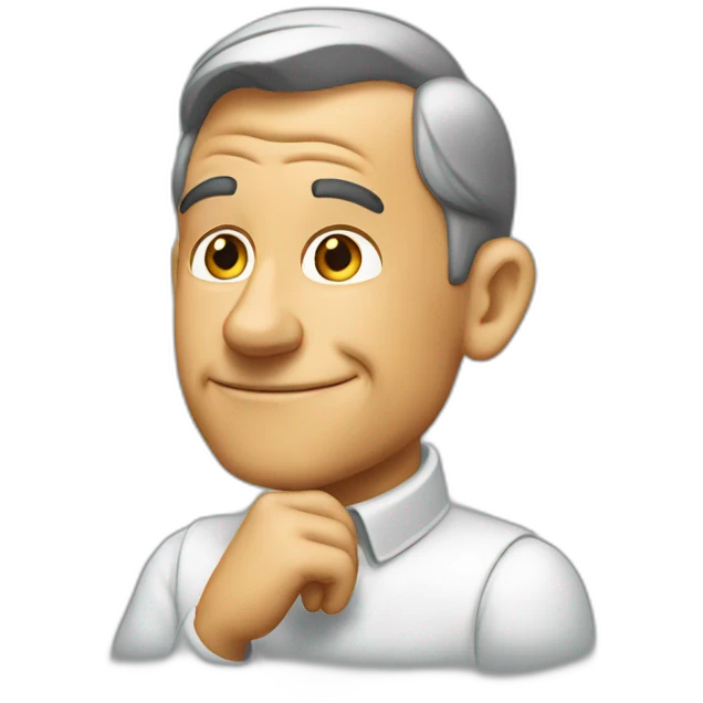 Bob Iger thinking emoji