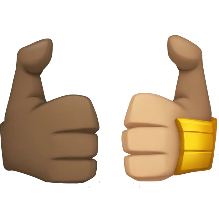 Vegeta and goku fist bump  emoji