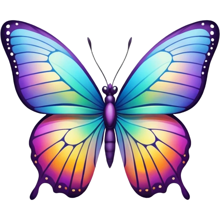 butterfly symbolizing becoming and transformation emoji