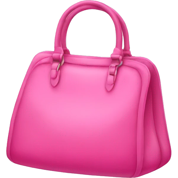 Pink bag emoji
