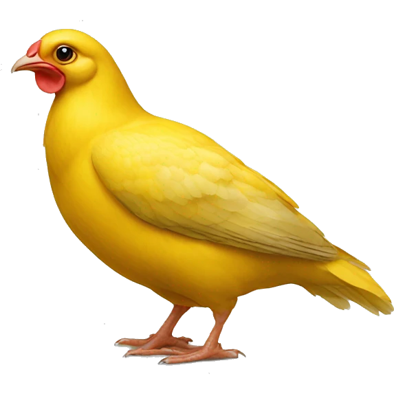 poussin jaune emoji