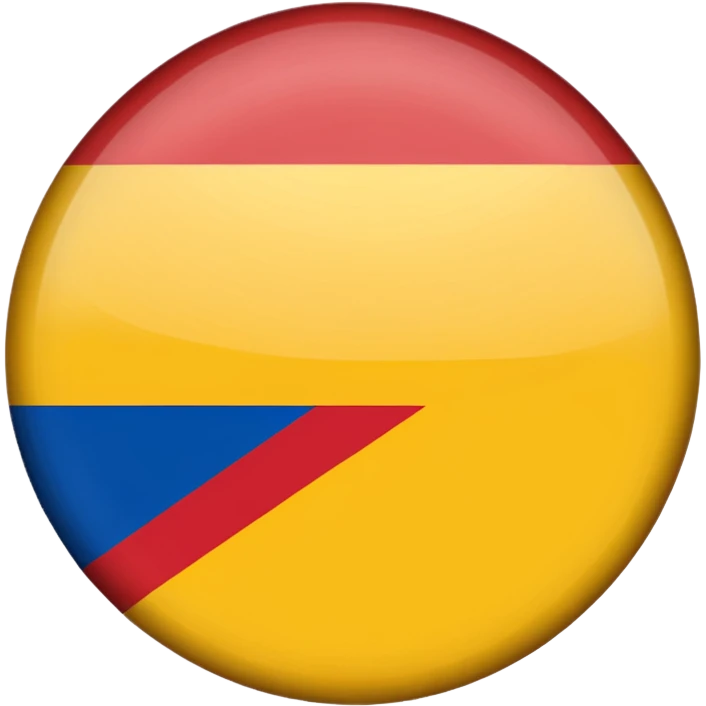 Bandera de colombia circular emoji