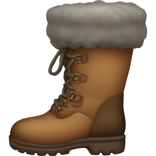 Cozy boots emoji