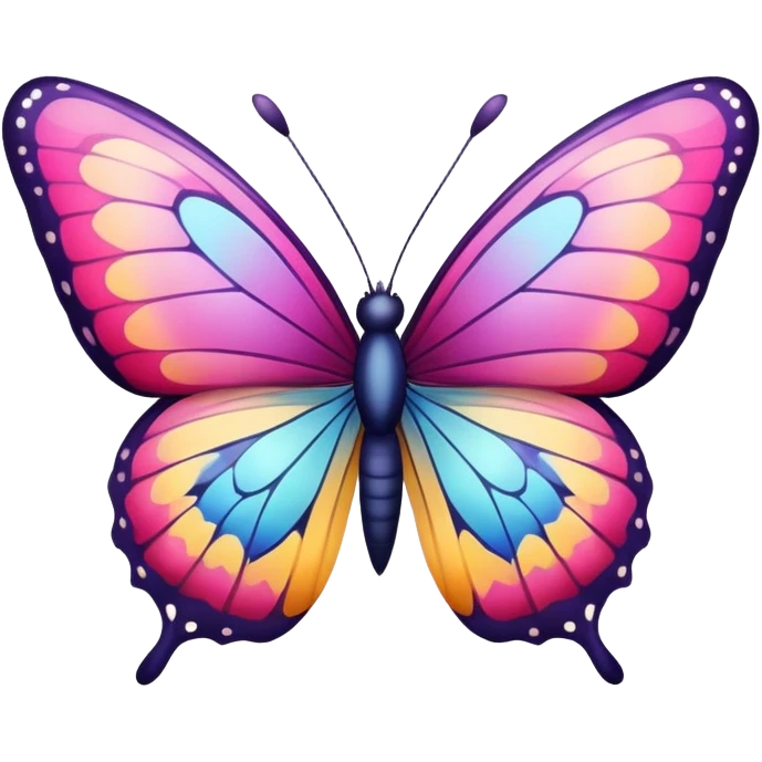 pretty butterfly emoji