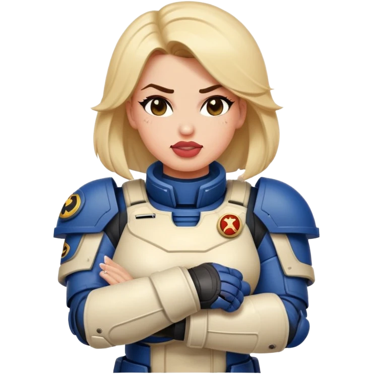 woman space marine crossed out middle finger and face with tongue out wink eye emoji