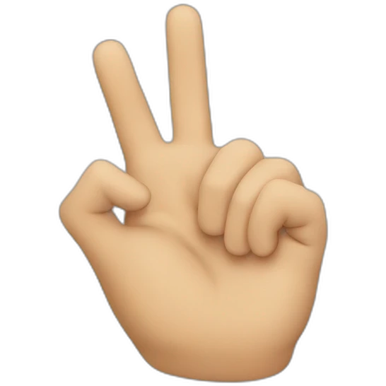 grabbing something hand emoji