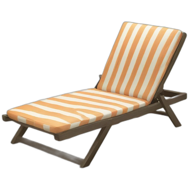 sun lounger on the beach emoji