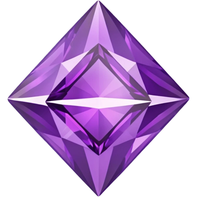 purple cian diamond emoji