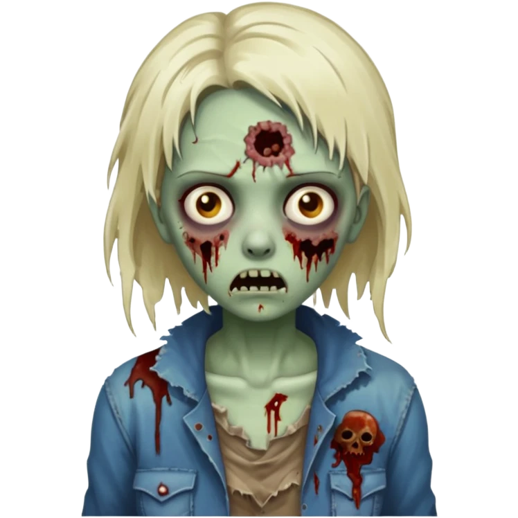 garota zumbi emoji