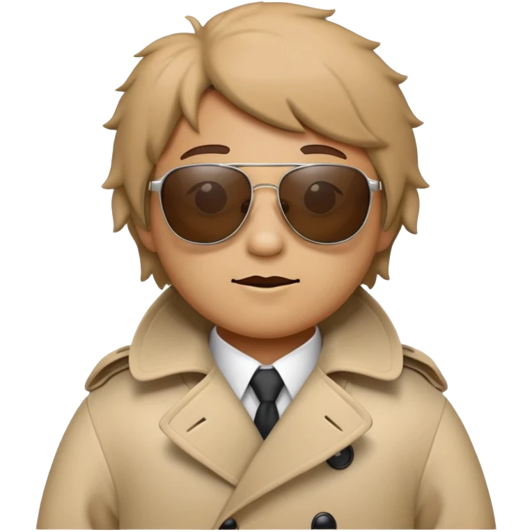 sneaky undercover stuffed animal person emoji