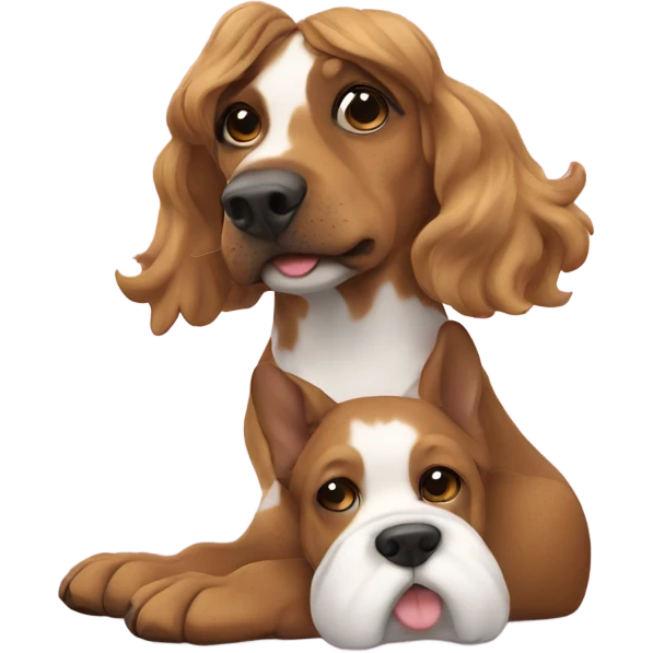Morning dog lover  emoji