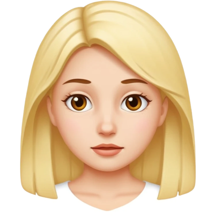 Girl semen covered face emoji