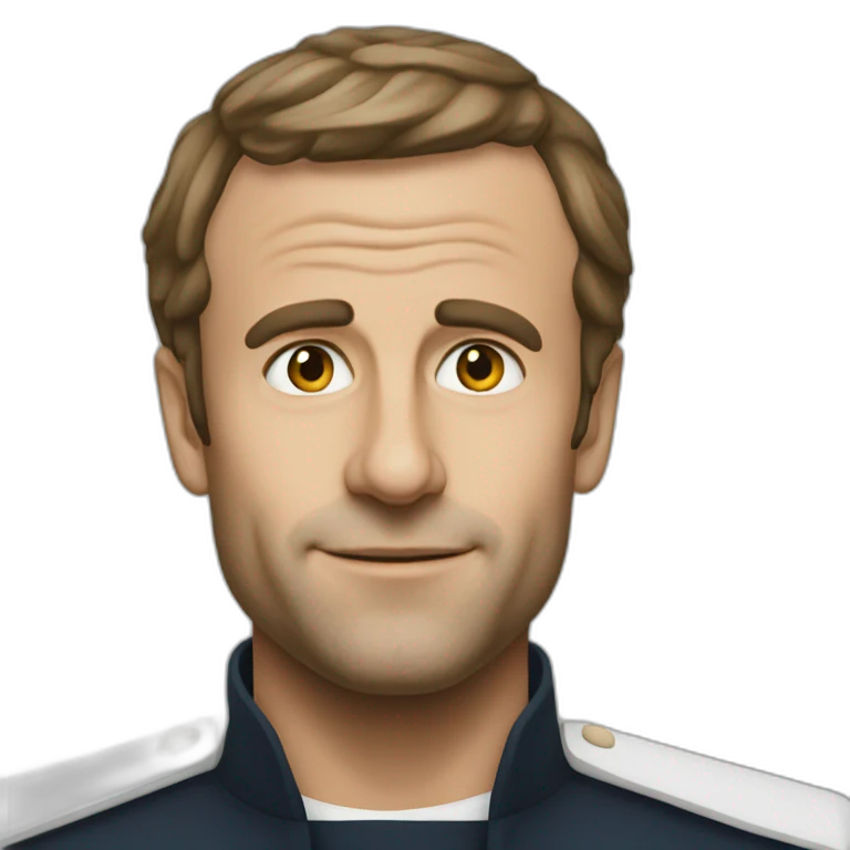 Macron avec voile emoji