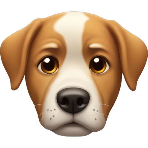 Tired man from dogs emoji