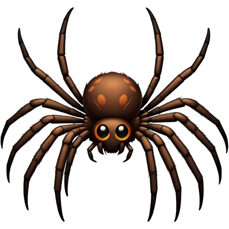 мультяшный паук  emoji