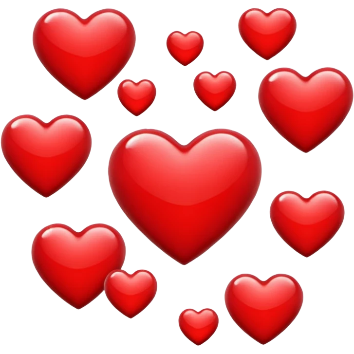 Paris hearts emoji