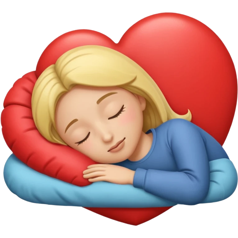 heart sleep emoji