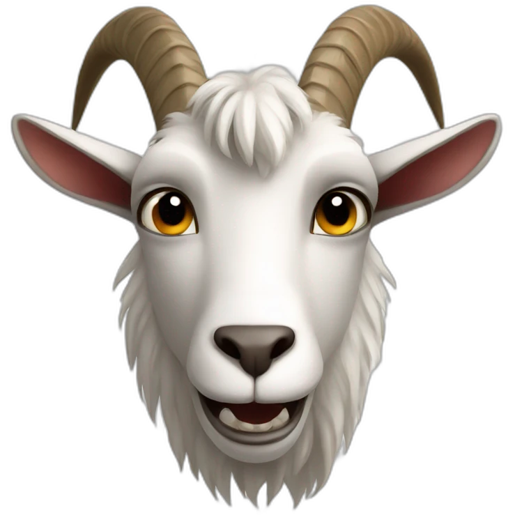 goat angry face emoji