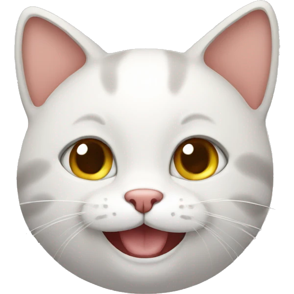 Happy cat emoji