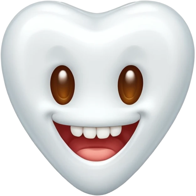 Diente haciendo gesto de cuánto? emoji