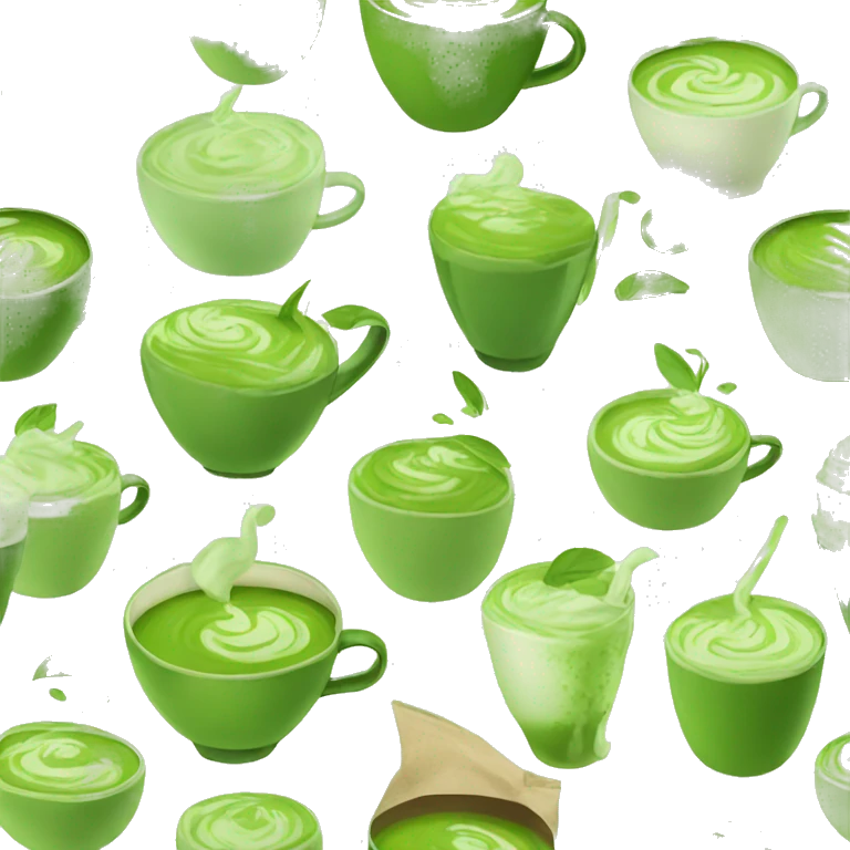 matcha latte  emoji