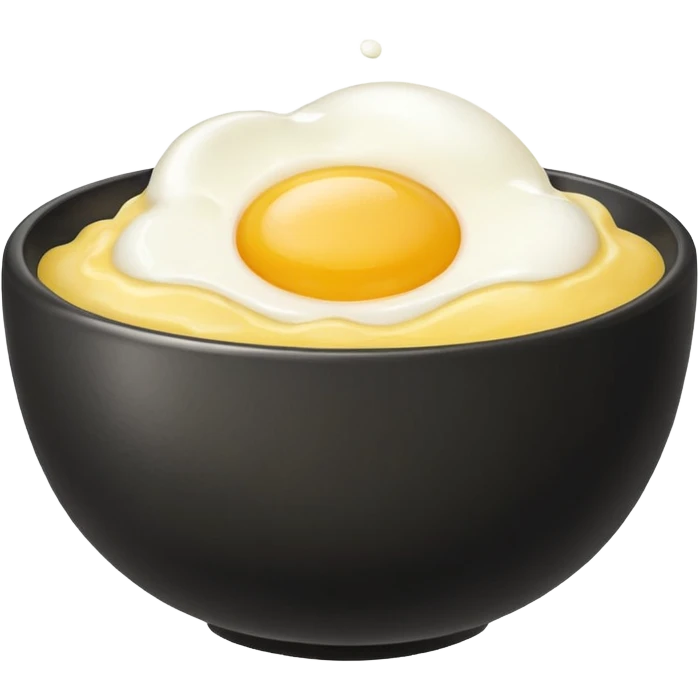 beaten egg in a bowl emoji