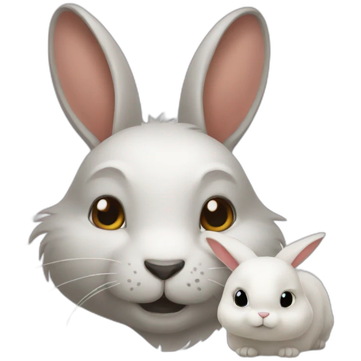 Rabbit and Poland emoji