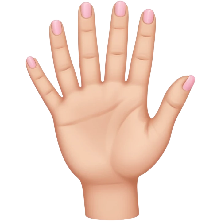 Stick only the pinky finger up, the rest of the fingers down  emoji