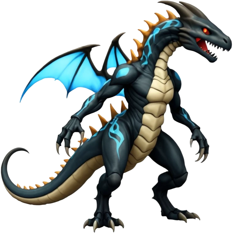  Venom-Marowak-Charizard-Xenomorph-hybrid-fantasy-creature (full body) emoji