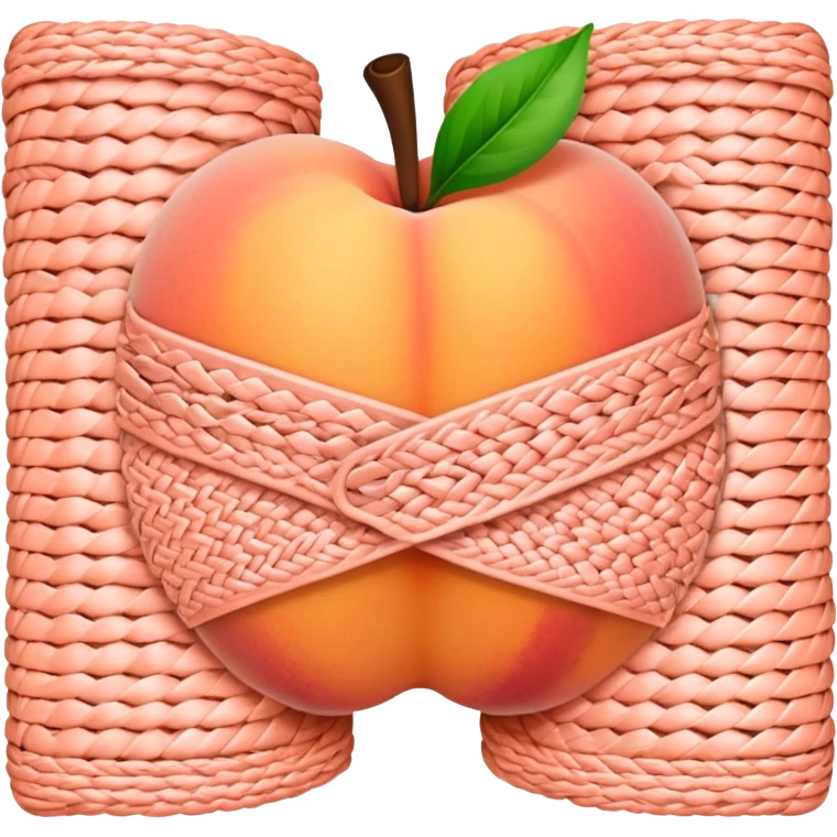 Peach bandage emoji