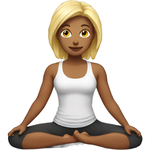 yoga emoji emoji