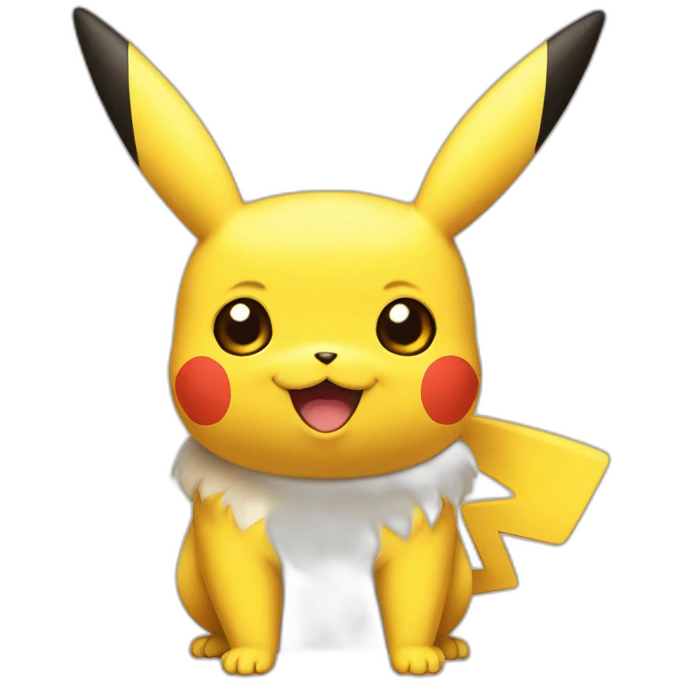 pikachu with pichou ears emoji