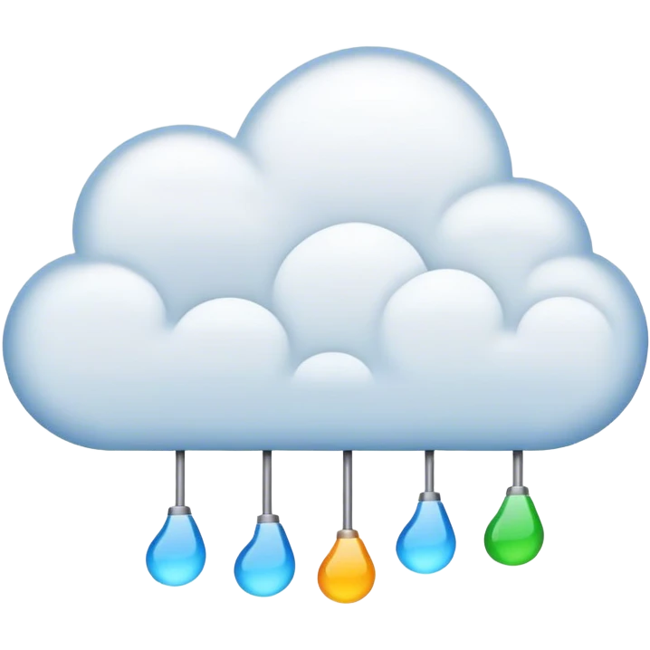 cloud infrastructure emoji