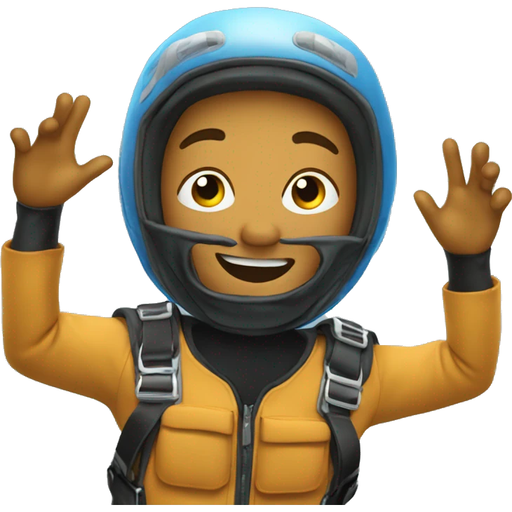 skydive emoji