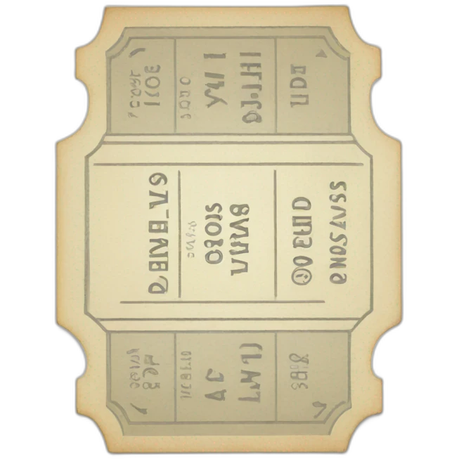 Ticket emoji