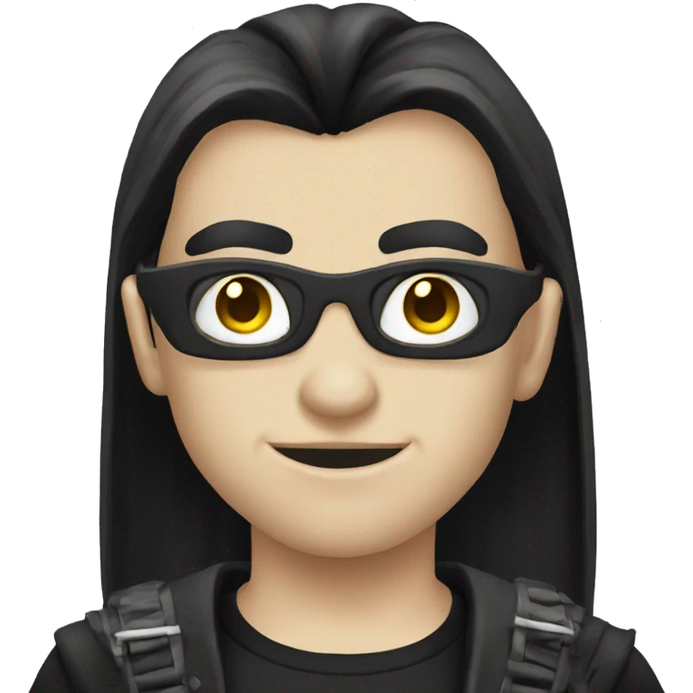goth gamer emoji