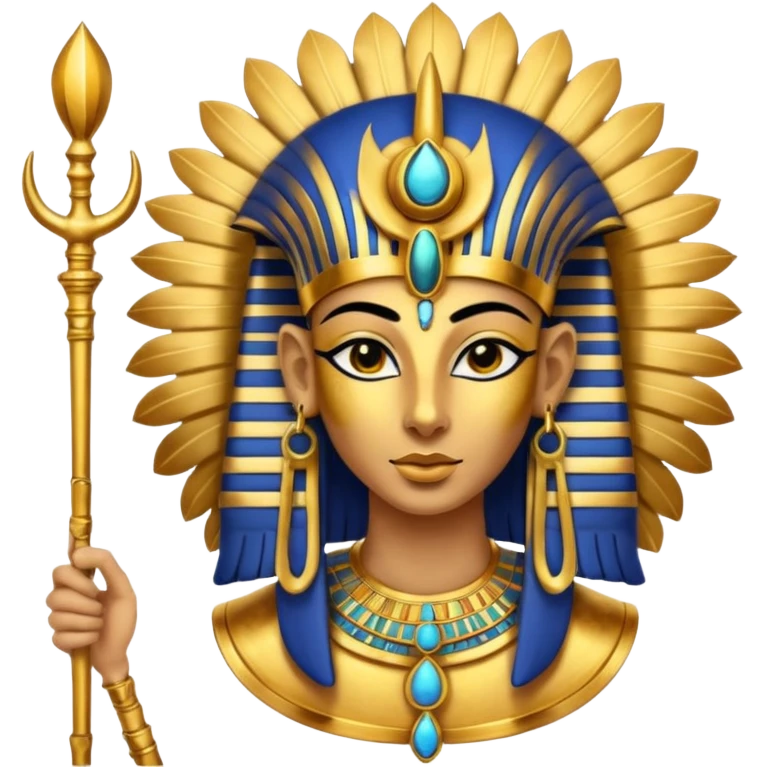 the Egyptian god Ra emoji