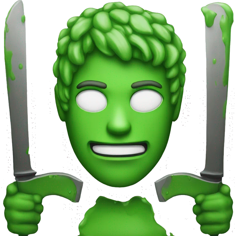 green blood emoji