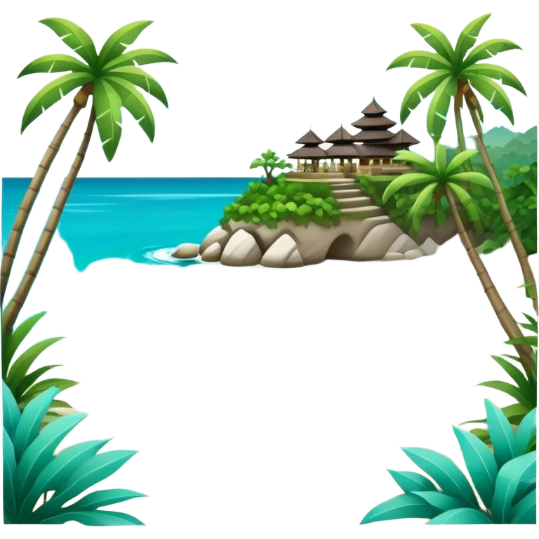 bali beach emoji
