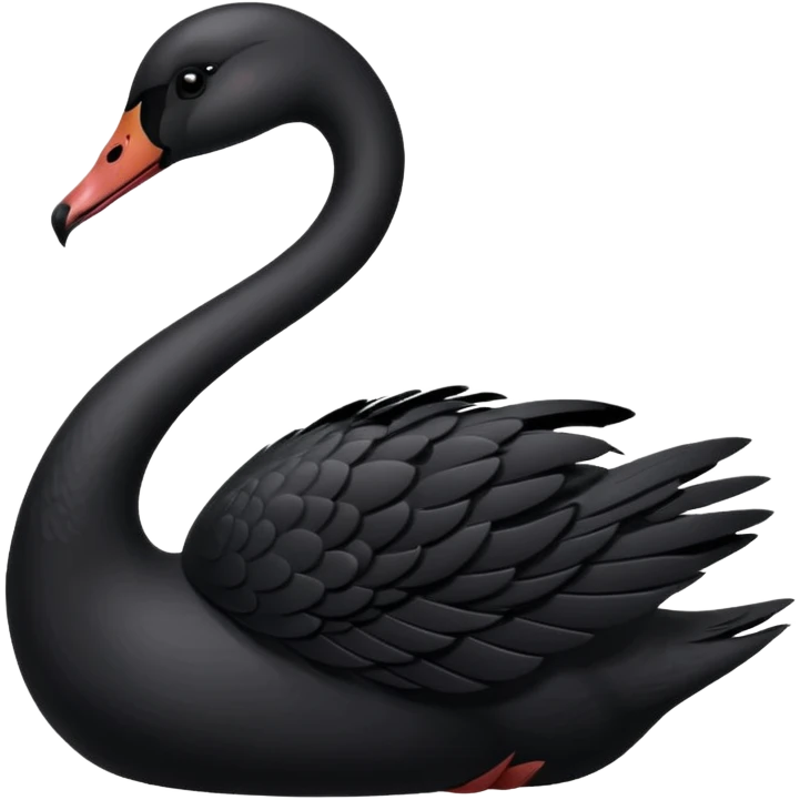 Black swan emoji